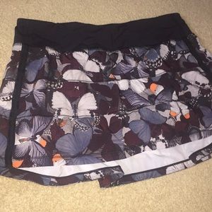 *Discountined* Lululemon Butterfly Print Skirt